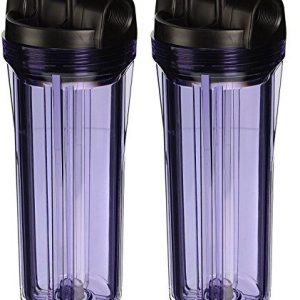 Transparent filter housing