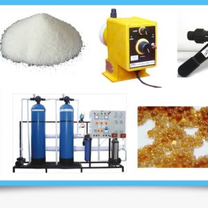 Spare parts and chemicals for water plants